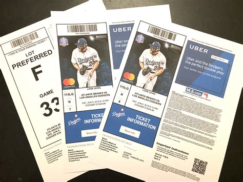 Dodger Tickets & Parking/Angels-International