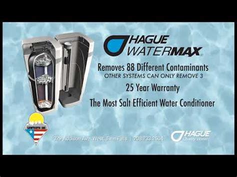 Hague Watermax water softener