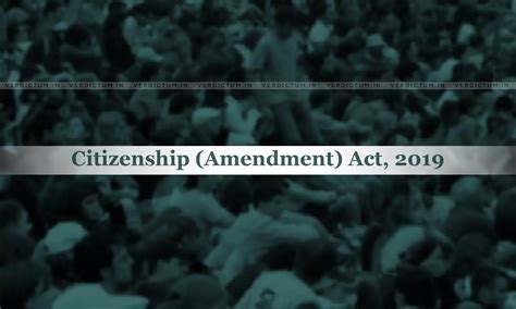 Citizenship Amendment Act: Rectifying Historical Injustice And ...
