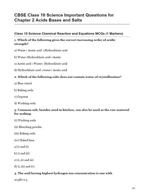 Image result for Important Questions Class 10 Science PDF