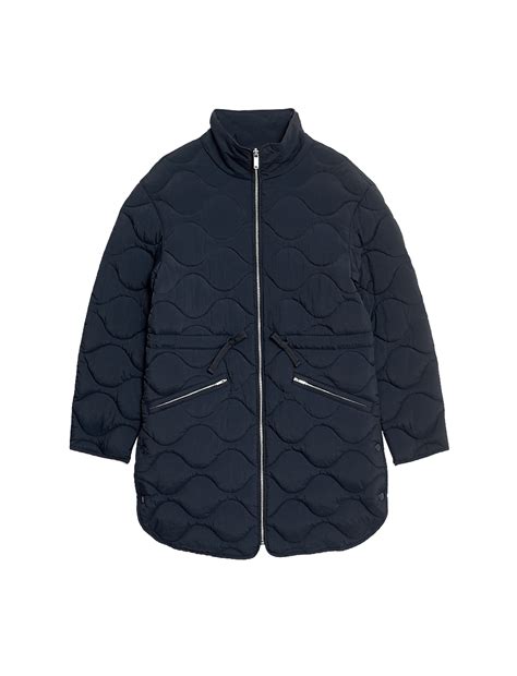 Buy Thermowarmth™ Quilted Coat at Marks & Spencer