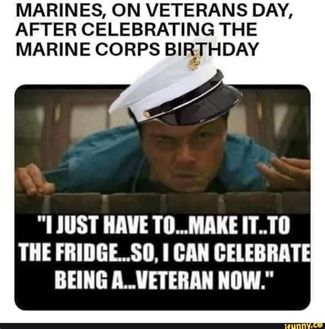 MARINES, ON VETERANS DAY, AFTER CELEBRATING THE MARINE CORPS BIRTHDAY ...