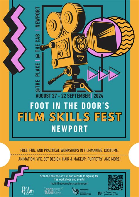 Foot In The Door: Film Skills Fest Newport | Ffilm Cymru