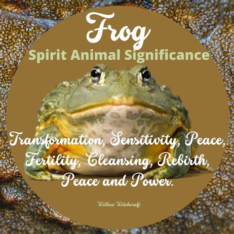 Frog Spirit Animal Significance