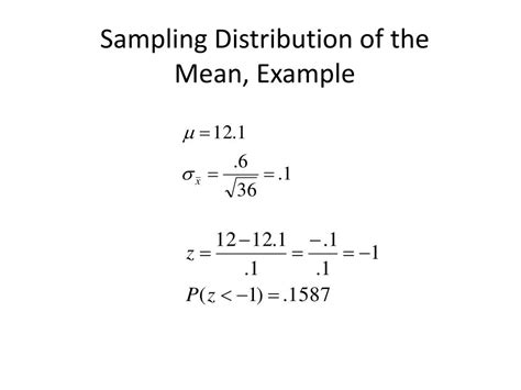 Image result for Sampling Distribution for Sample Mean