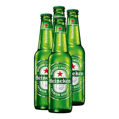 Heineken Bundle of 4 Bottles - Dutch Pale Lager Beer - 330ml - Boozy.ph ...