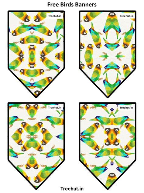 Free Birds Bulletin Board Decorations and Craft Printables #38