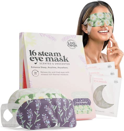 Amazon.com : XPCARE 32 Pack Steam Eye Masks for Dry Eyes, SPA Warm ...