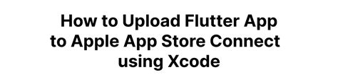Image result for iOS File for App Center Flutter