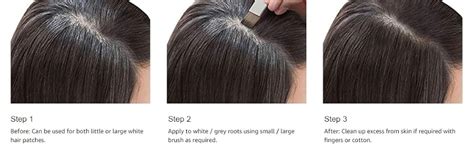 Dexe Root Cover Up, Root Touch Up, 6g - Black : Amazon.in: Beauty