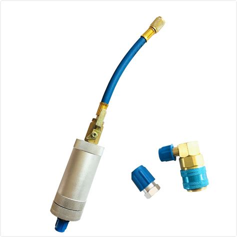 GooM R134A Car Auto A/C AC Oil Dye Injector With 13LS and QC15L,R134 ...