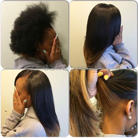 Looks like her own real hair! 🙌🏽....VERSATILE SEW-IN HAIR WEAVE by ...