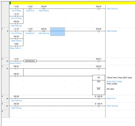 Image result for Omron Logic Code for Step Process