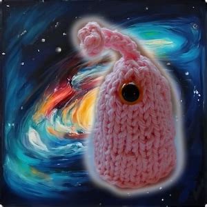 Alien Knitting Pattern 的图像结果