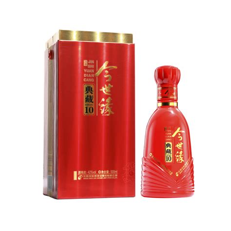 今世缘 典藏10年 42度 500ml 浓香型白酒