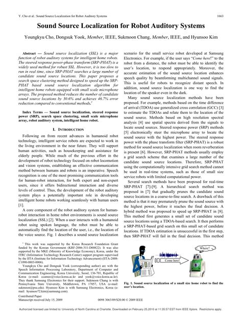 Image result for Sound Source Localization