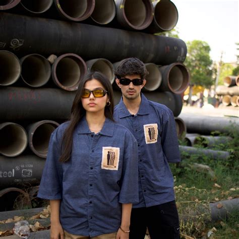 DENIM SHIRT -V1 (BOX FIT) – STASH UP CLOTHING