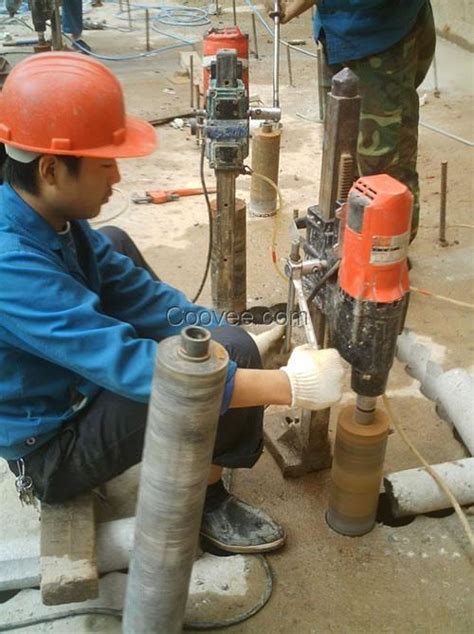专业干打 快速水钻钻头 混凝土空调墙壁金刚石水钻机打孔开孔器-阿里巴巴