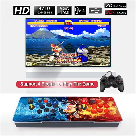 Buy 14000 Games in 1】 3D+ Arcade Game Console - 14000 Games Installed ...