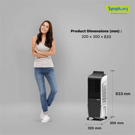 Buy Diet 3D 20i Tower Air Cooler 20-litres with Magnetic Full Function ...