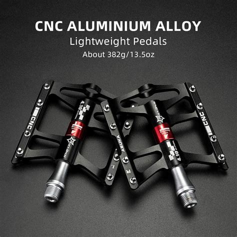 Buy ROCKBROS Mountain Bike Pedals Platform Road Black Bicycle Non-Slip ...