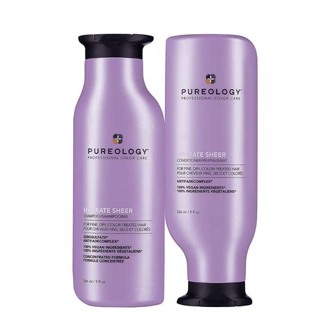 Pureology Hydrate Sheer Shampoo & Conditioner - Planet Beauty