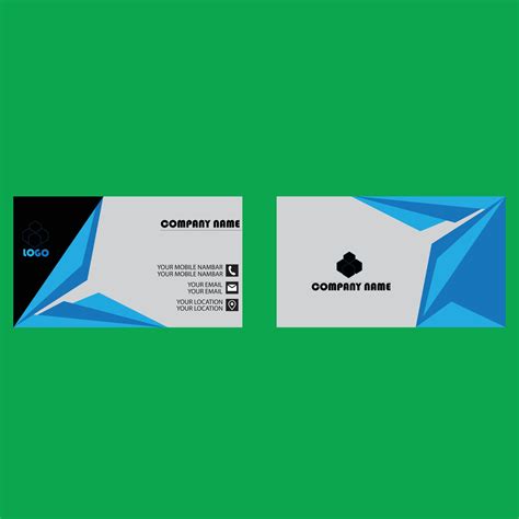 Sample Business Card Template 的图像结果