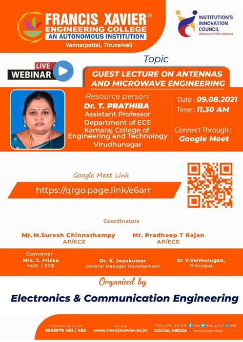 Guest Lecture - Antenna and Microwave Engineering | News & Events ...