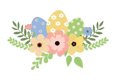 Clipart Of Flowers For Easter