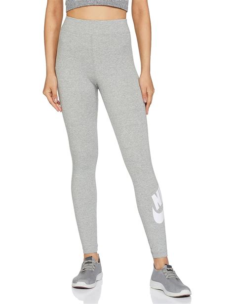 Nike AS W NSW ESSNTL GX HR LGGNG FT-CZ8529-063-XS-DK Grey Heather/White ...