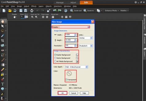 Corel PaintShop Tutorial 的图像结果