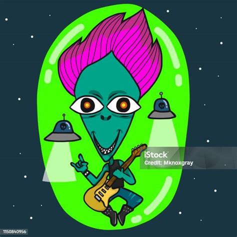 Image result for Alien Punk Rocker