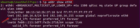 Image result for Ubuntu Check IP Address