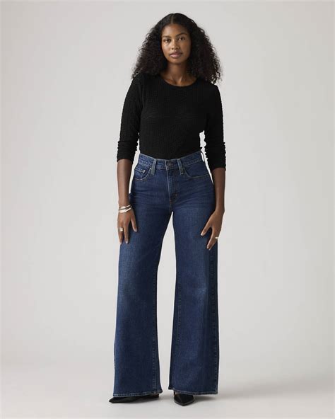 728 High Rise Wide Leg Jeans - Blau | Levi's® DE