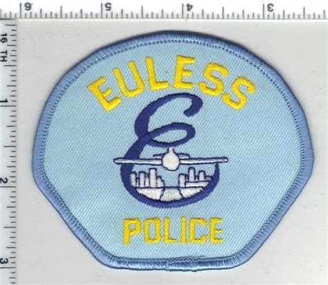 City Of Euless Texas Police Badge Slain Euless Cop Had Surprised