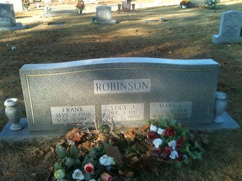 Mary Frances Robinson (1931-2002) – Memorial Find a Grave