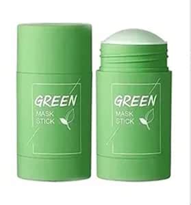 Buy Vindhya Anti Acne Green Tea Stick Mask For Exfoliation/Green Tea ...