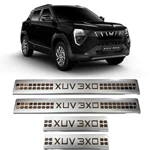 EMPICA XUV 3XO Sill Plate/Door Foot Step Scuff Plate | Stainless Steel ...