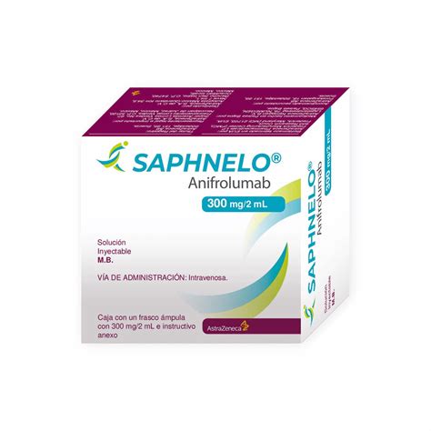 Saphnelo Anifrolumab 300 Mg / 2 Ml Solución Inyectable Caja Con Frasco – Farmacia Coyoacán