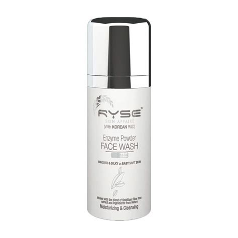 RYSE Enzyme Powder Face Wash - Improves Skin Tone, Paraben Free, Rice ...