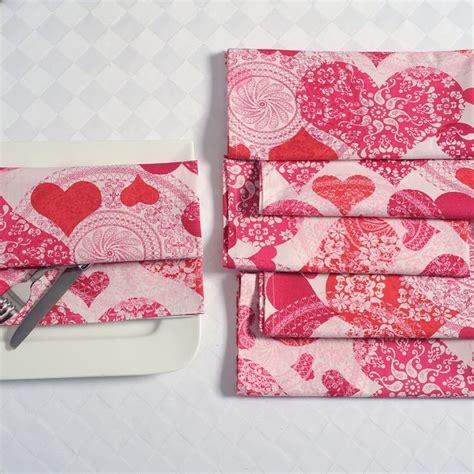 Buy SWAYAM Printed Napkins - Set Of 6 from Swayam at just INR 649.0