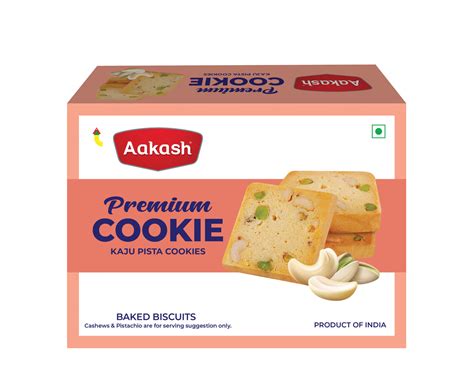 Kaju Pista Cookies 250gm – Aakash Namkeen