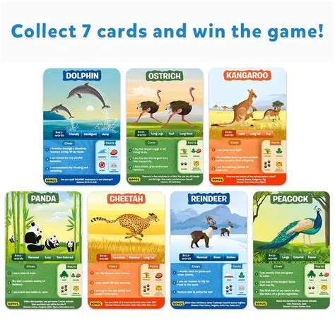 Skillmatics Guess in 10 Card Game - Animal Kingdom – Snooplay