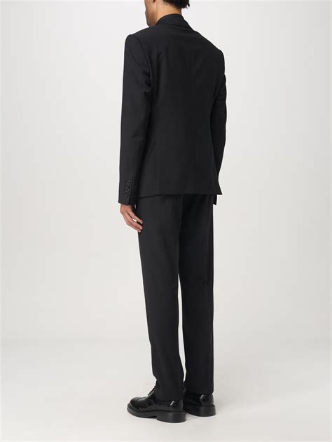 Emporio Armani Outlet: Suit men - Black | Emporio Armani suit ...