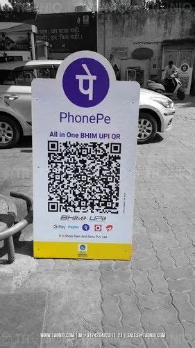 QR Code Stand - Table Top QR Code Lit Stand Manufacturer from New Delhi