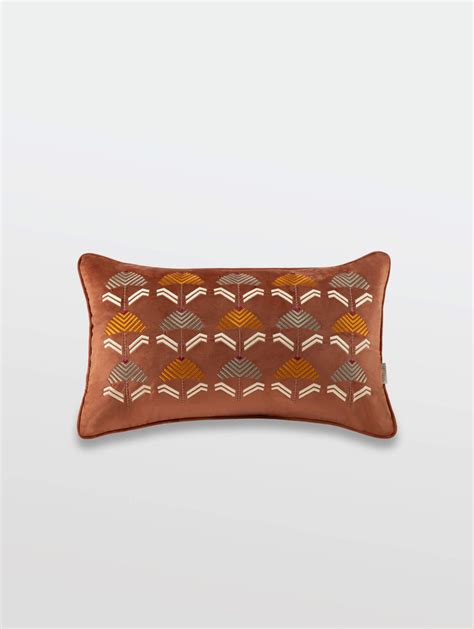 Sumukh Rust Cushion for Sale | Rustic Home Decor | MiRooh – Mirooh