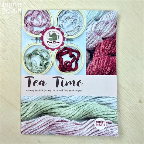 Tea Time Inventory Notebook for Tea Themed Cross Stitch Projects ...