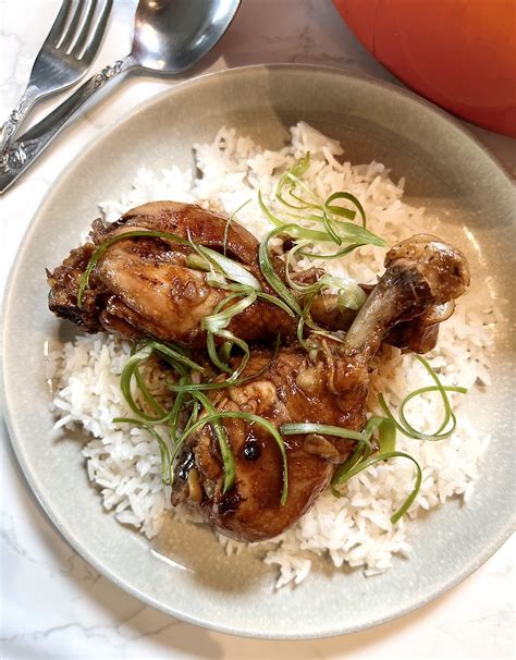 Chicken Adobo With Rice