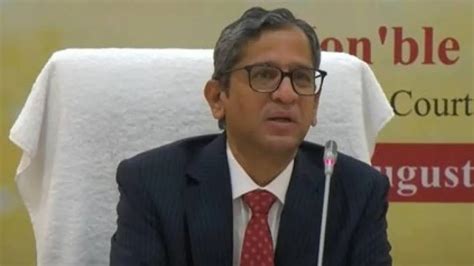 'Sorry State Of Affairs': CJI N V Ramana On Lack Of Debate In Parliament