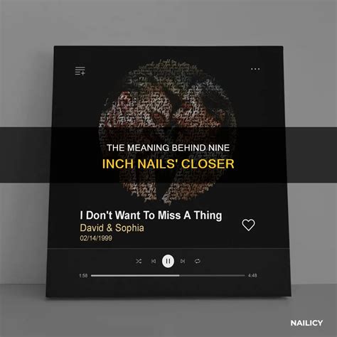 The Meaning Behind Nine Inch Nails' Closer | Nailicy
